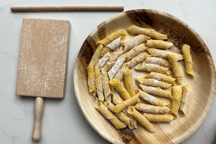 Italian Gnocchi and Garganelli Board with Rolling Pin from Verve Culture