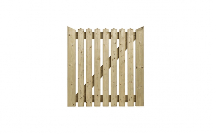 Made in Britain of kiln-dried softwood pressure treated for durability, a traditional Cottage Wooden Side Gate is available from stock in three widths (from 36 to 48 inches). For more information and pricing, see Charltons Timber Store.