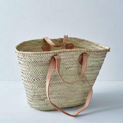 4 Lovely Ideas to Use French Market Baskets Year-Round