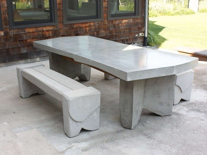 Outdoor stone tables and benches online suppliers