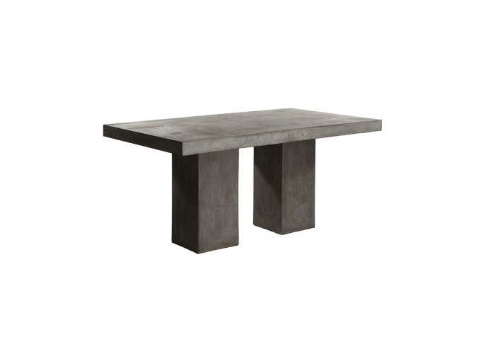 Concrete store slab table