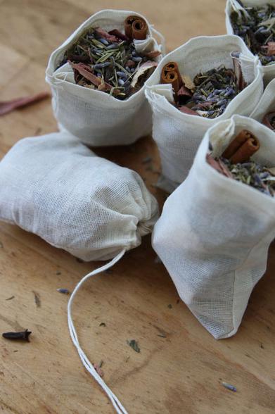 Moth Away Sachets Filled With Natural and Organic Herbs and Spices