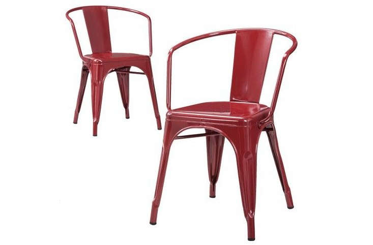 10 Easy Pieces Red Cafe Chairs Gardenista