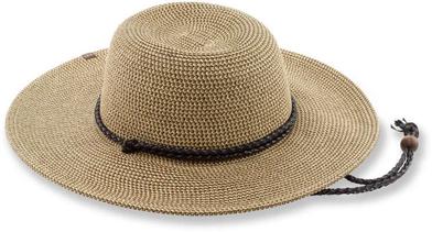 Straw Garden Hat - Wide Brim- Sewn Wheat Straw- Zinnias- Made To