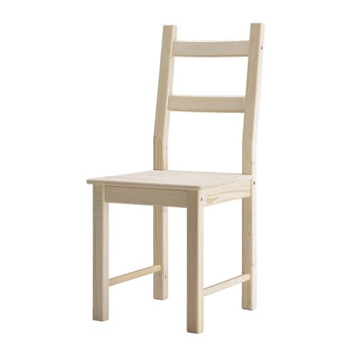 plain wooden chair