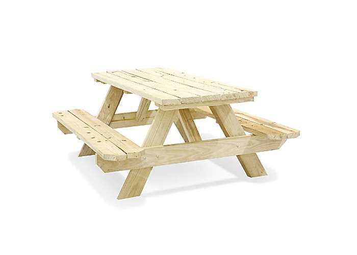 low picnic tables