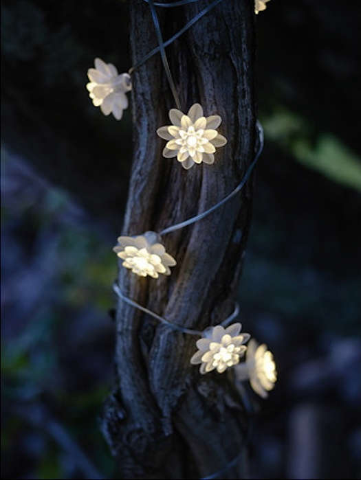 ikea solar flower lights