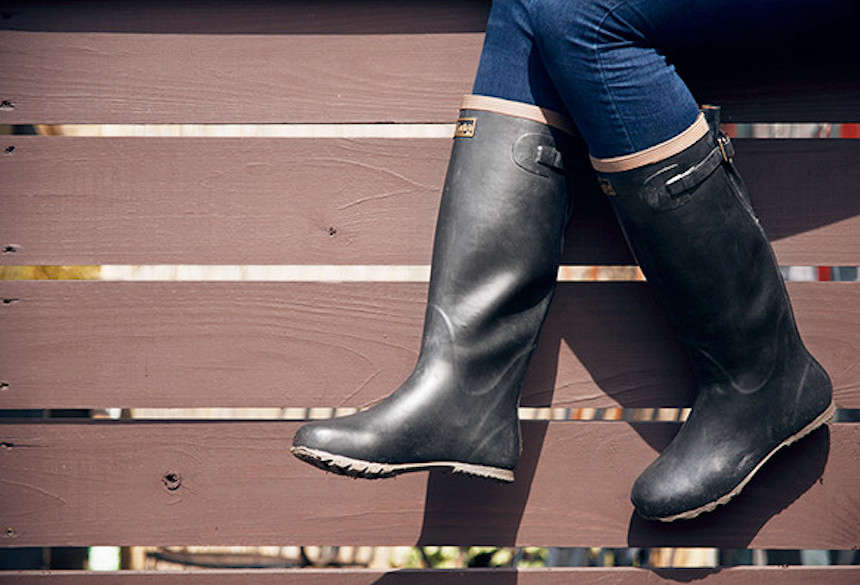 Japanese rain outlet boots