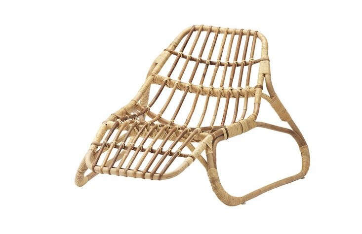 Ikea best sale rattan lounger