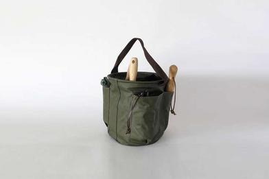 Waxed Cotton Gardening Tote