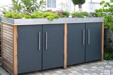 Outdoor Garbage Bins: Ideas for Urban Front Yards