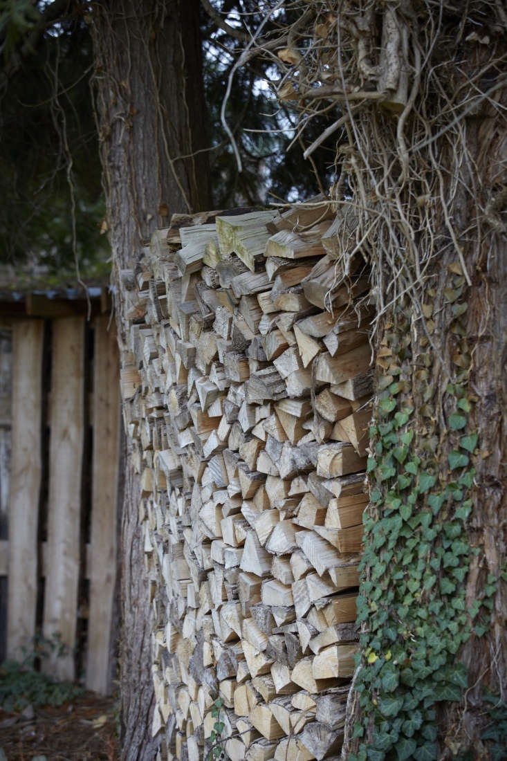 Wood pile best sale cover ideas