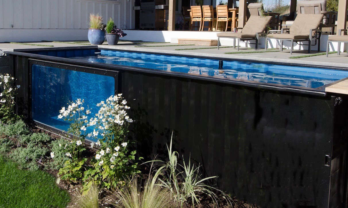 Shipping Container Pools, Modular Swimming Pools