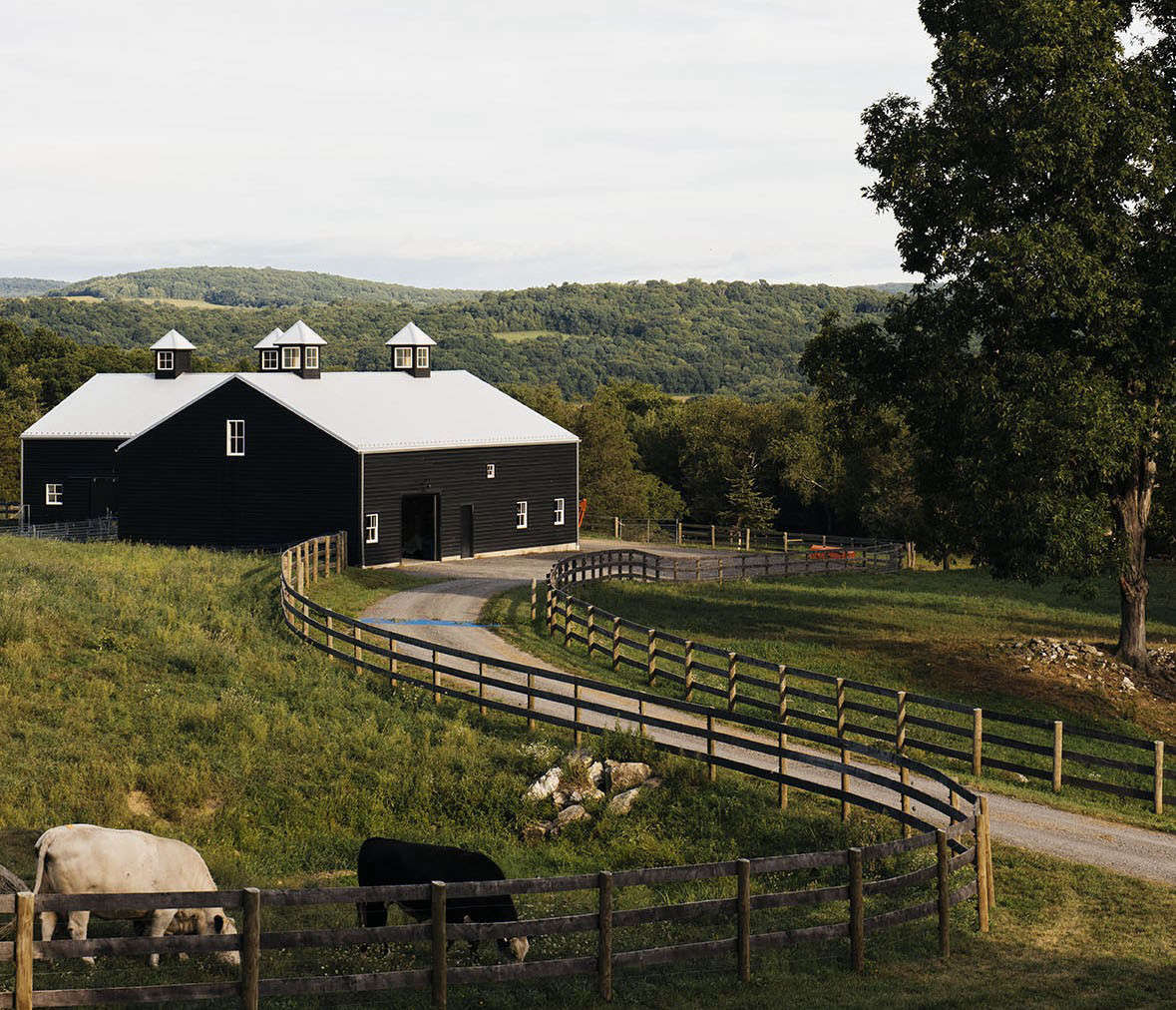 Sky High Farm: Artist Dan Colen's Painterly Landscape in the Hudson Valley - Gardenista