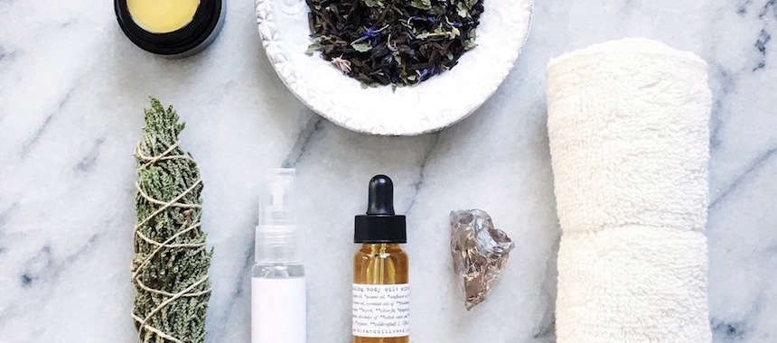 Winter Beauty Kit: Soothing Scents of the Forest from Marble & Milkweed - Gardenista