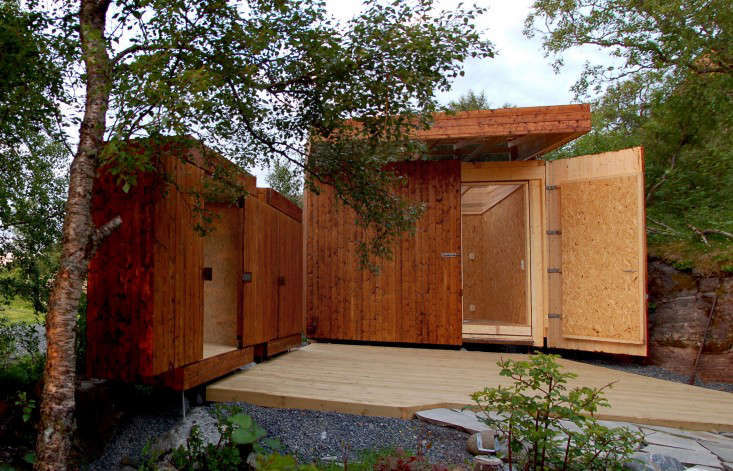 Outbuilding of the Week: A See-Through Shed on a Picturesque Shoreline in Norway - Gardenista