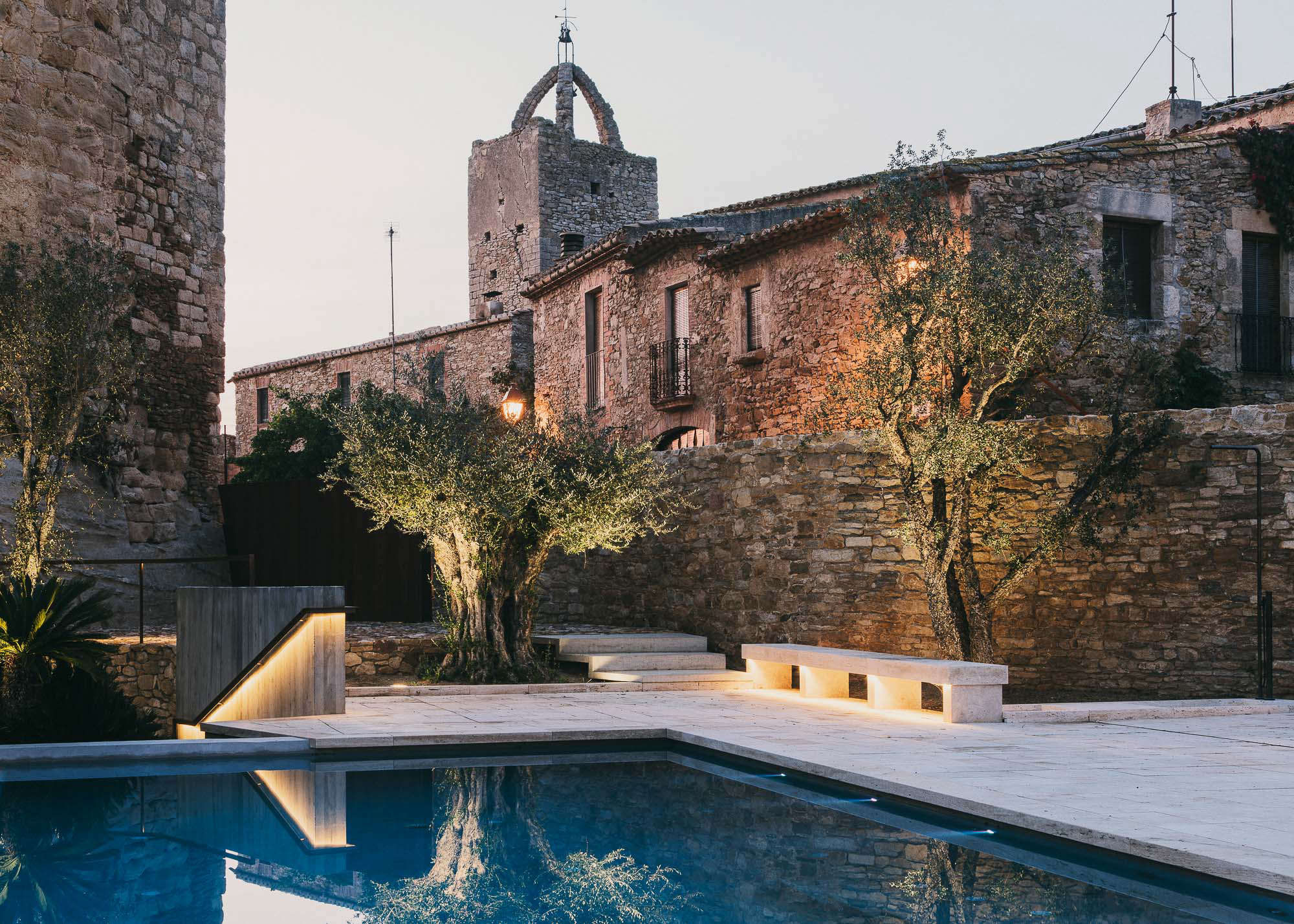 Swimming Pool of the Week: A Medieval Castle Gets an Infinity Pool - Gardenista