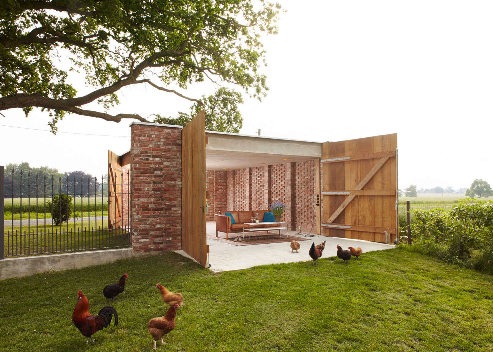 Outbuilding of the Week: Garage as Lantern in the German Countryside - Gardenista