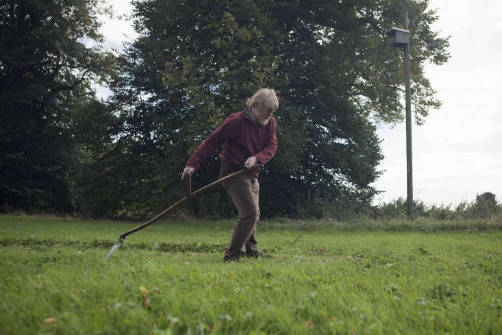 Trend Alert: Mowing the Lawn With a Scythe - Gardenista