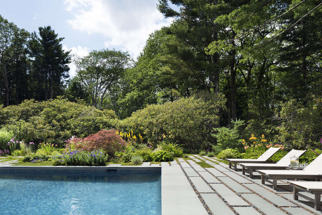 Swimming Pool of the Week: A 1920s-Era Summer House at Woods' Edge - Gardenista