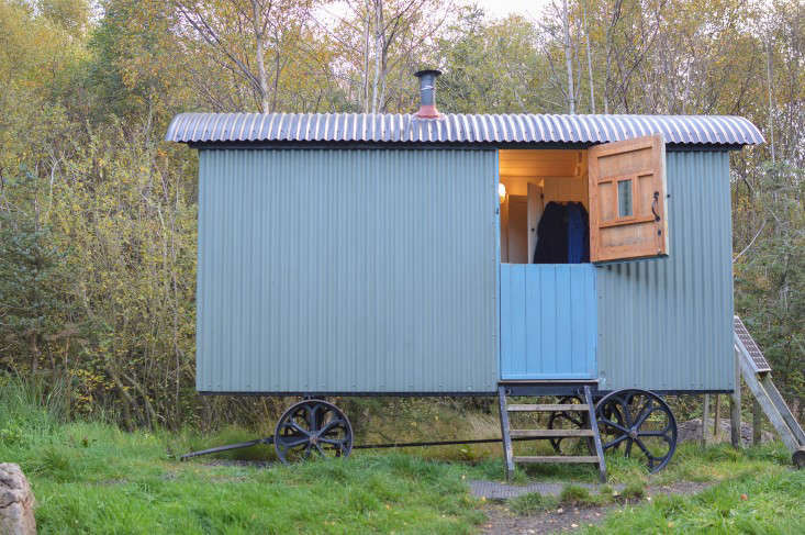 Camping in the Lake District: Shepherd's Huts in Greystoke Forest - Gardenista