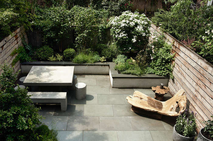 Before & After: A Modern Townhouse Garden in Brooklyn - Gardenista