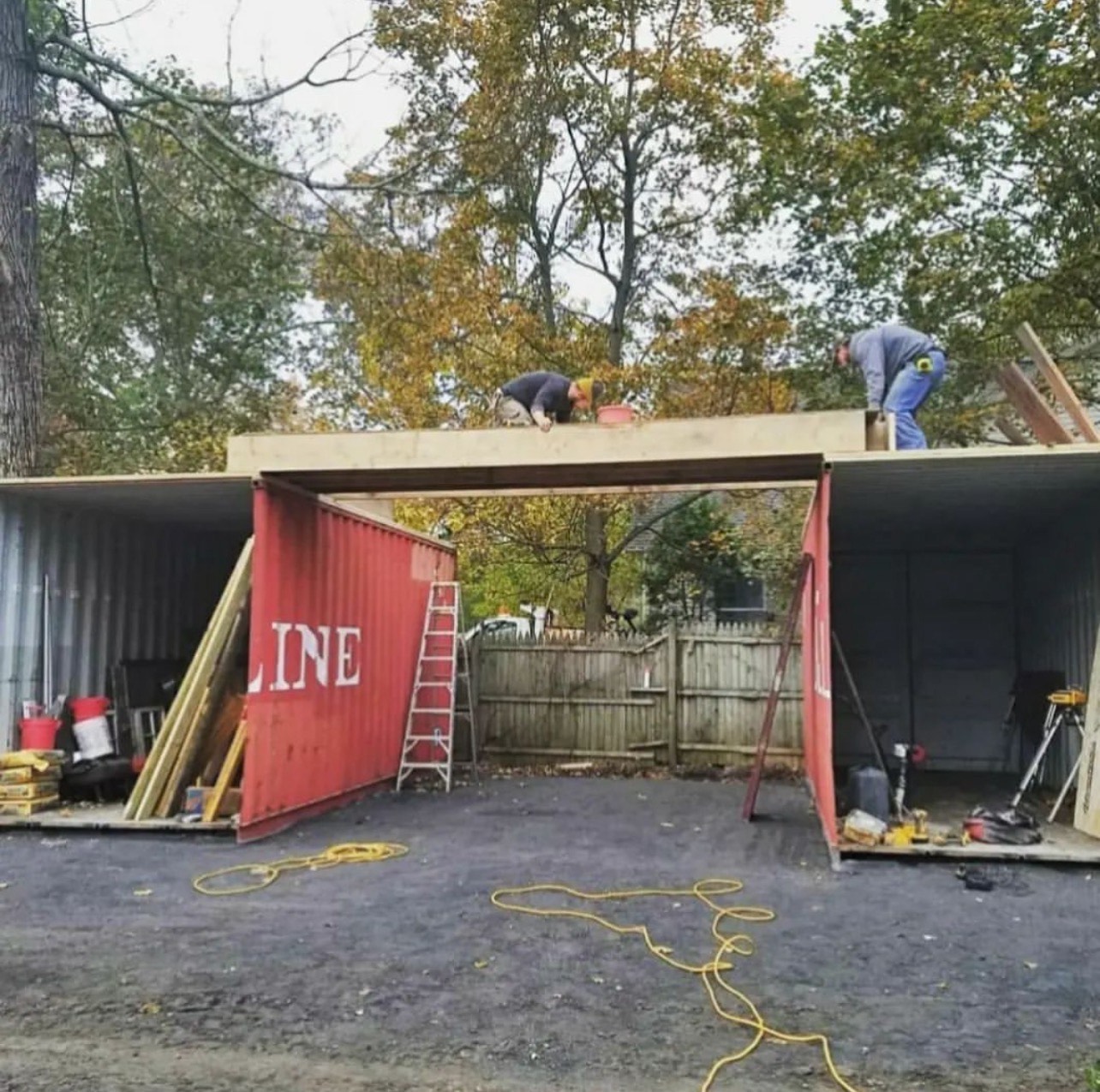 Shipping Container as Barn: An Inexpensive and Imaginative Reuse