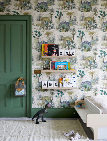 House of Hackney Dinosaur Wallpaper kids bedroom