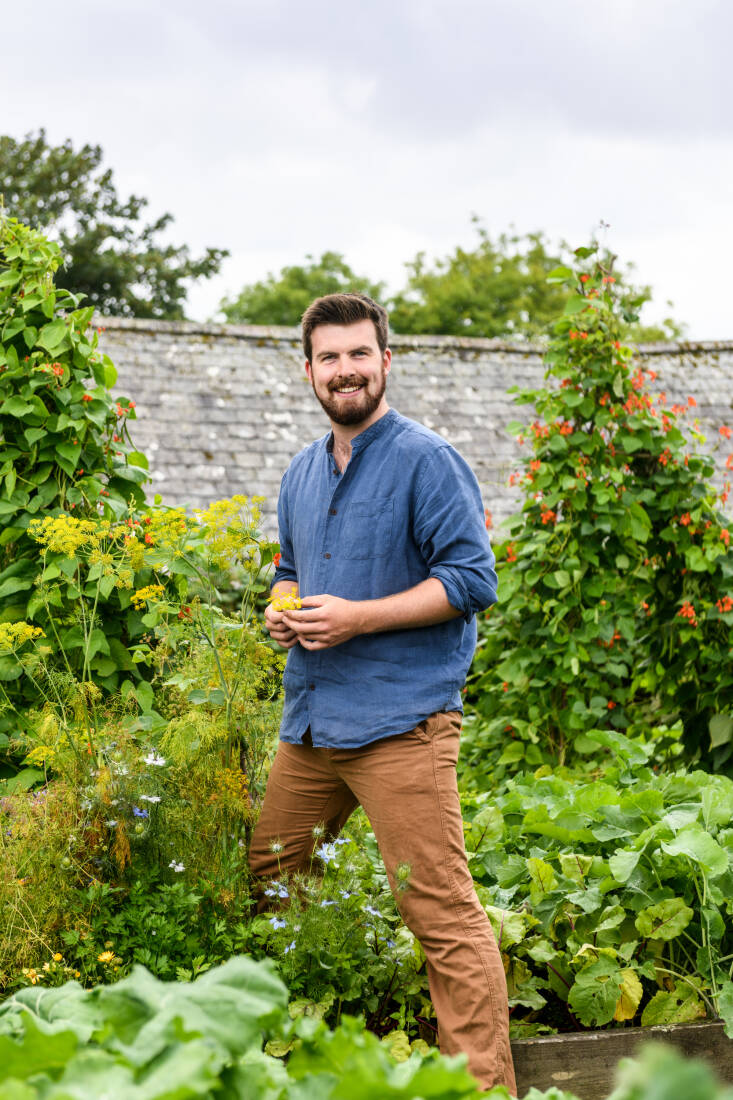  About: Richards in his half allotment.