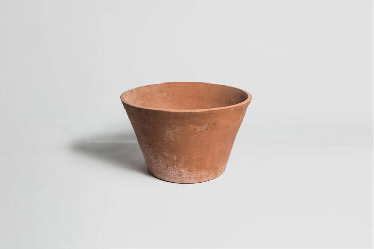 The Guscio Terracotta Pot from Poggi Ugo starts at \$\289.76 at Cigale & Fourmi.