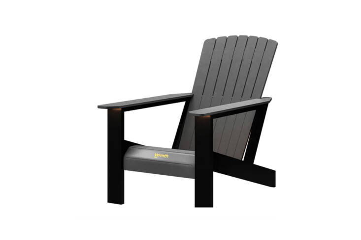 Canadian brand Wrmth makes the Heated Muskoka Chair in a classic Adirondack style made from modified stone with a heating element. Contact Wrmth for price and ordering information.