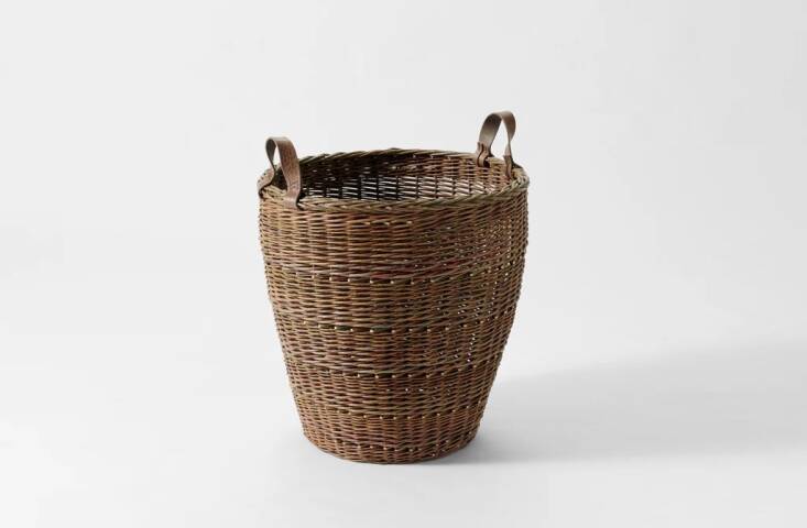 A basket for firewood? A striking planter? A catchall for household items? This willow basket can be whatever you want it to be—including art in its own right. Shop here.