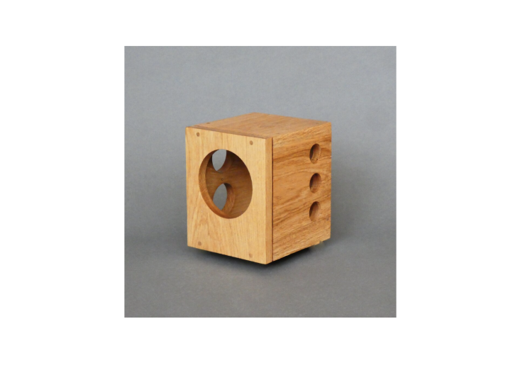 Meant to be mounted to a tree or wall, John Hollingtoon&#8\2\17;s Circles Bird Feeder, made from sustainbly sourced European oak, was inspired by the works of American architect Louis Kahn and Italian Modernist Carlo Scarpa; \$£89.