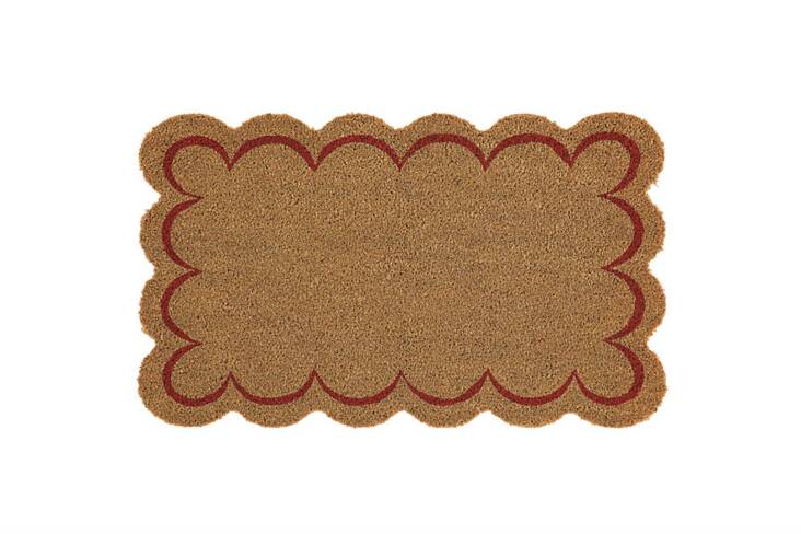 This on-trend door mat is a subtle nod to the Yuletide season. Shop here.