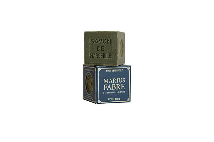 A longtime Gardenista favorite, the Marius Fabre Marseille Soap is a great \100-percent olive oil soap block perfect for washing up after gardening. Its rugged quality lends itself well to soil-covered hands; \$\25.95 for a pack of 3 blocks on Amazon.