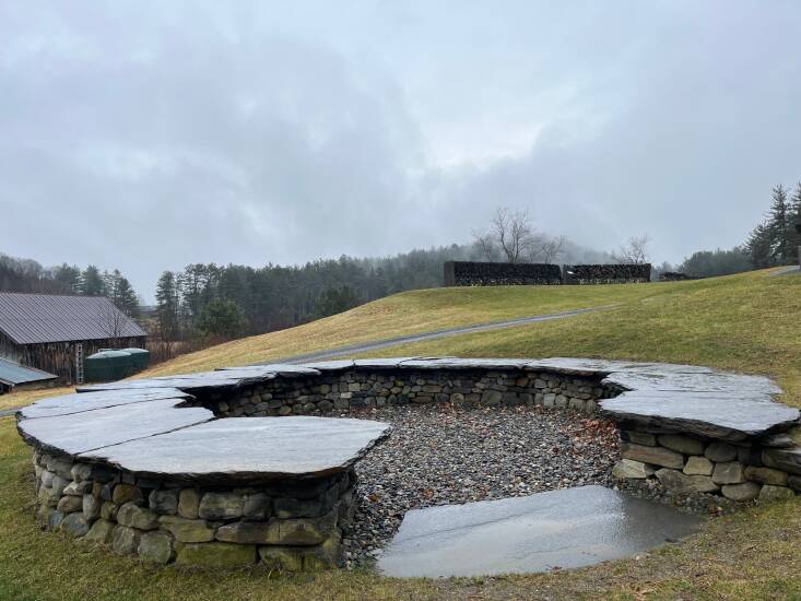 A traditional Jens Jensen council circle. Photograph courtesy of Verru Design.