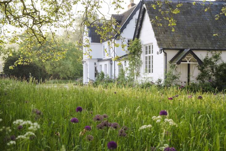 Romantic and natural, this garden has a real sense of place and to whom it belongs (writer Justine Picardie and her husband, Philip Astor). The wildflower meadow of mostly native grasses is peppered with a few nonnatives to extend the season of pollen and visual interest. Photograph by Rachel Warne.